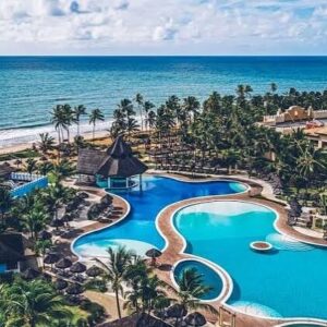 Resort em Morro de São Paulo com piscina e acesso a Praia